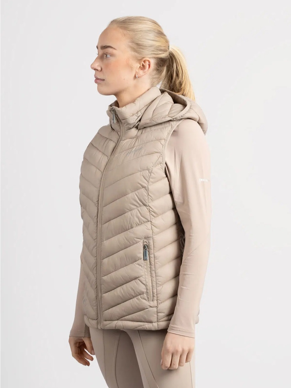 Pomme Equestrian Gray Vest